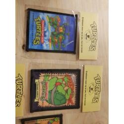 5 oude turtels tmnt strijk plaatjes motu