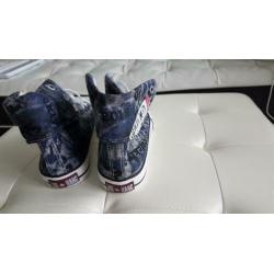NIEUW! Super Mooie Luxe Jeans Heren Sneakers Maat 42