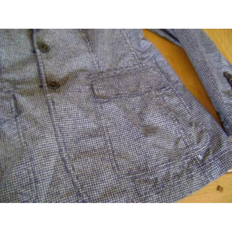 Z.g.a.n. blauw/witte Strenesse Blue blazer, mt 40