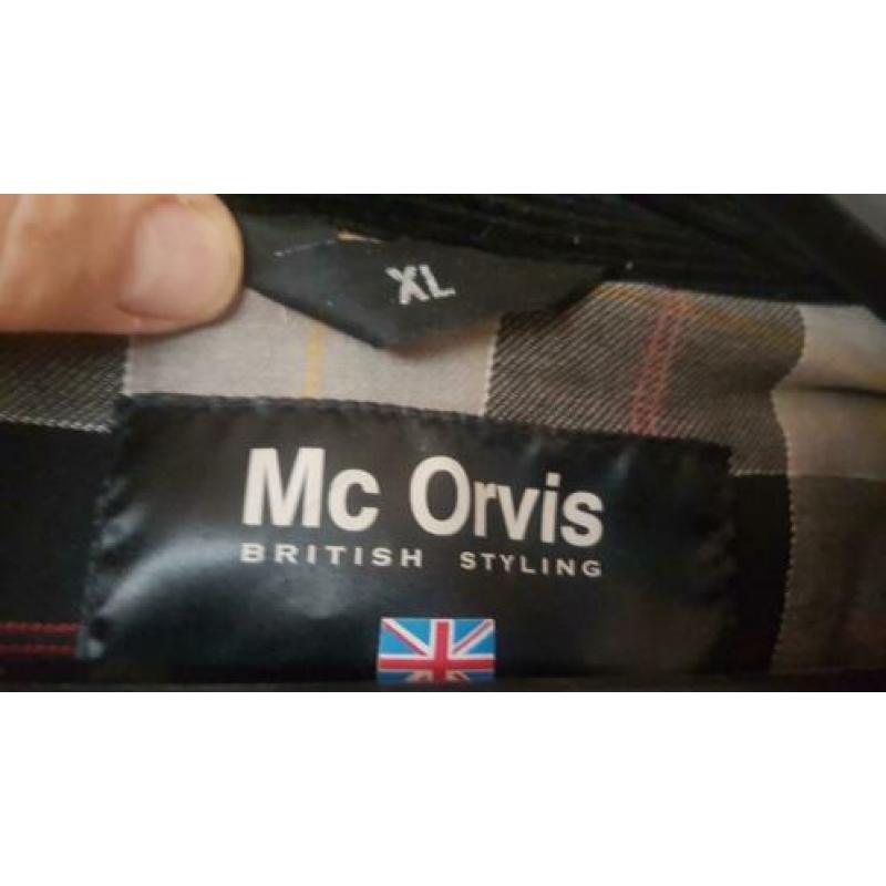 Wax jas van Mc Orvis maat XL