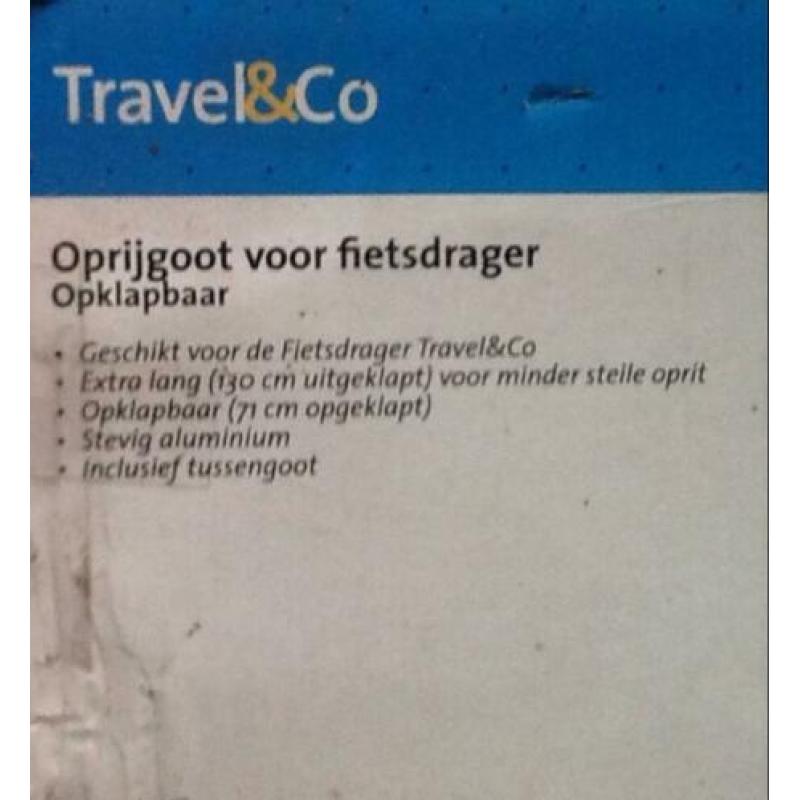 OPRIJGOOT voor FIETSENDRAGER / merk: Travel&Co ANWB