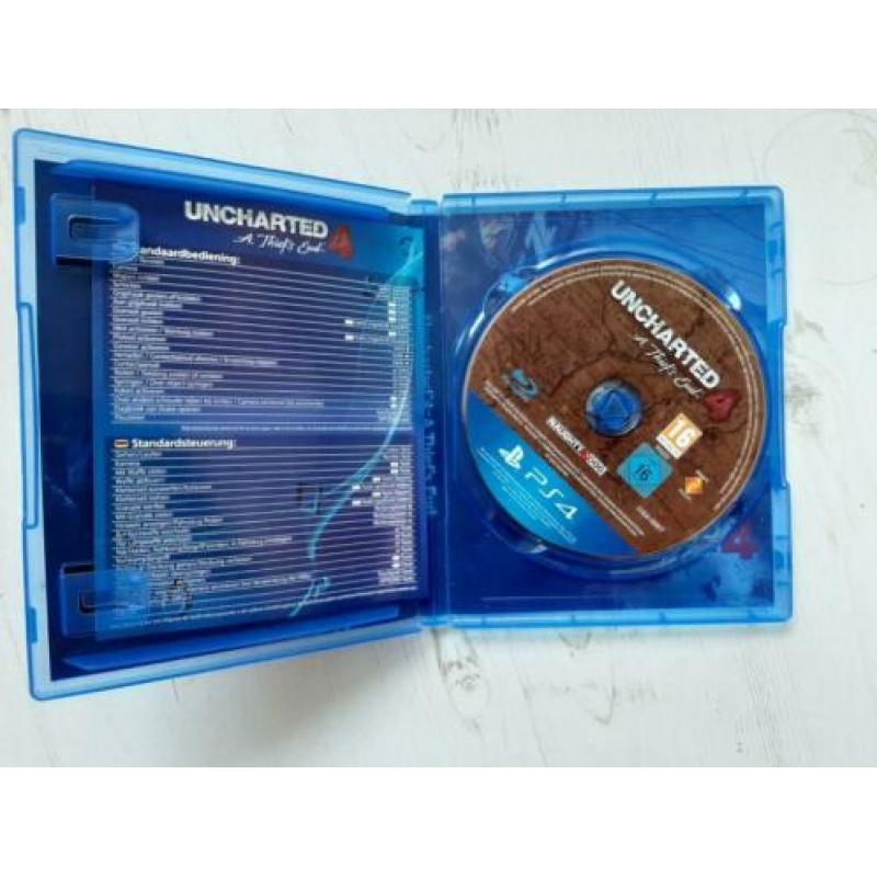 Uncharted 4 a thief's end ps4 game playstation