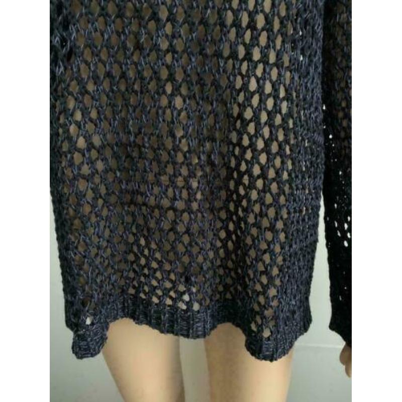 D1114 Miss Etam maat XL=46/48 trui blauw