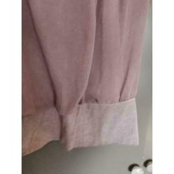 Geisha mooie roze blouse met vastzittend topje mt L ZGAN
