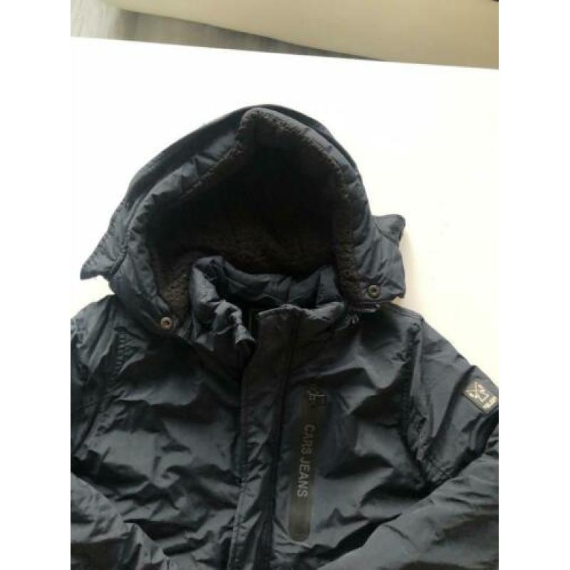 Cars donkerblauw jas maat 164