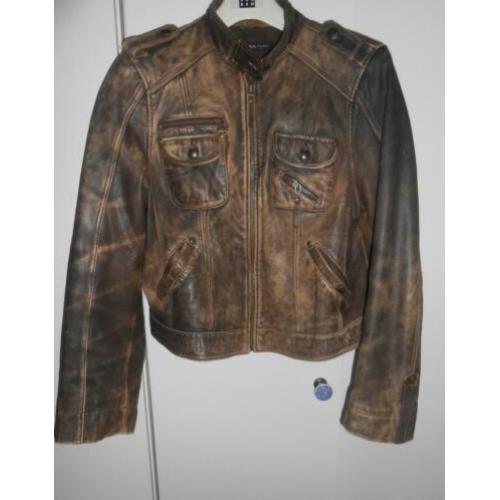 Arma vintage leren jack Mooi!!