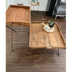 salontafel en bijzettafel