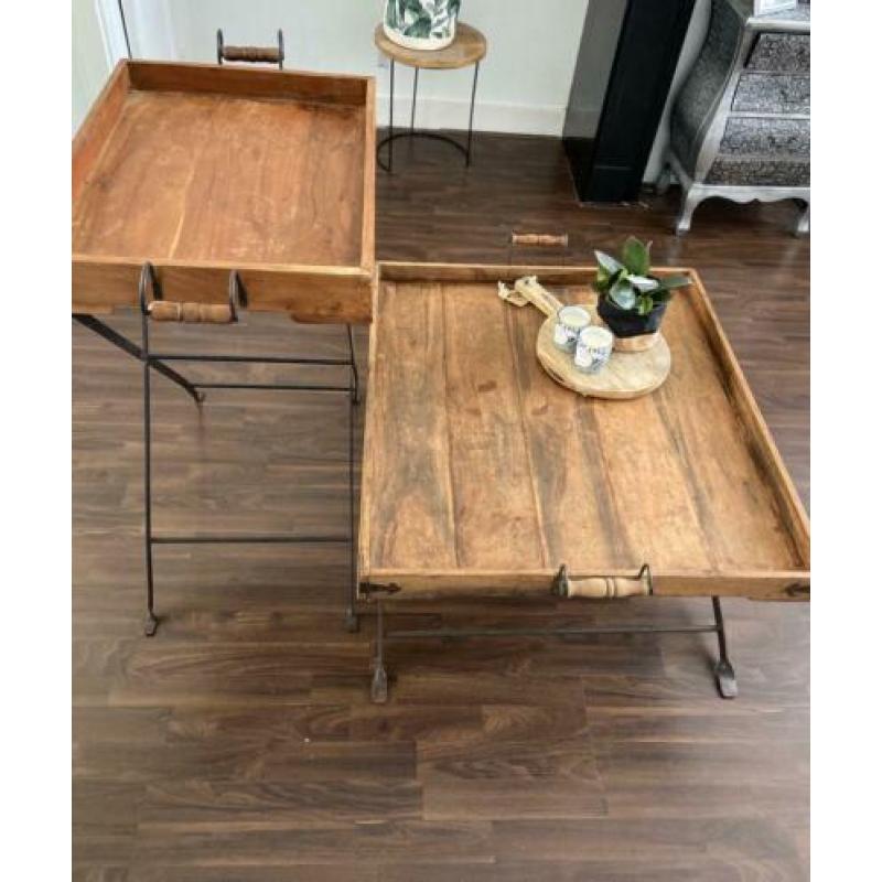 salontafel en bijzettafel
