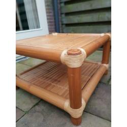 Salontafel bamboe 70x70
