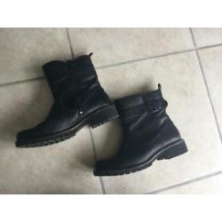 Stoere Ecco leren laarsjes zgan 40