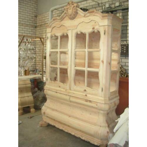 Mooi Frans elegant Vitrine antiek Look