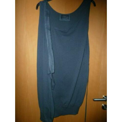 Annette Görtz wikkelvest in grijs/blauw