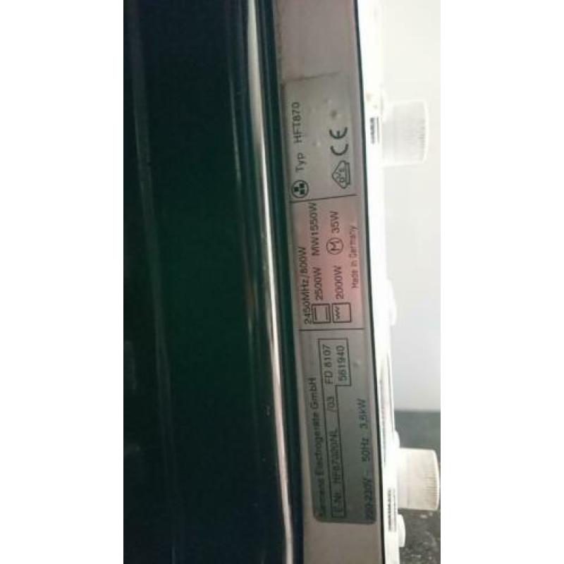 Siemens combimagnetron HFT870 vrijstaand