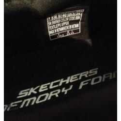 Nieuw: zwarte Skechers maat 40