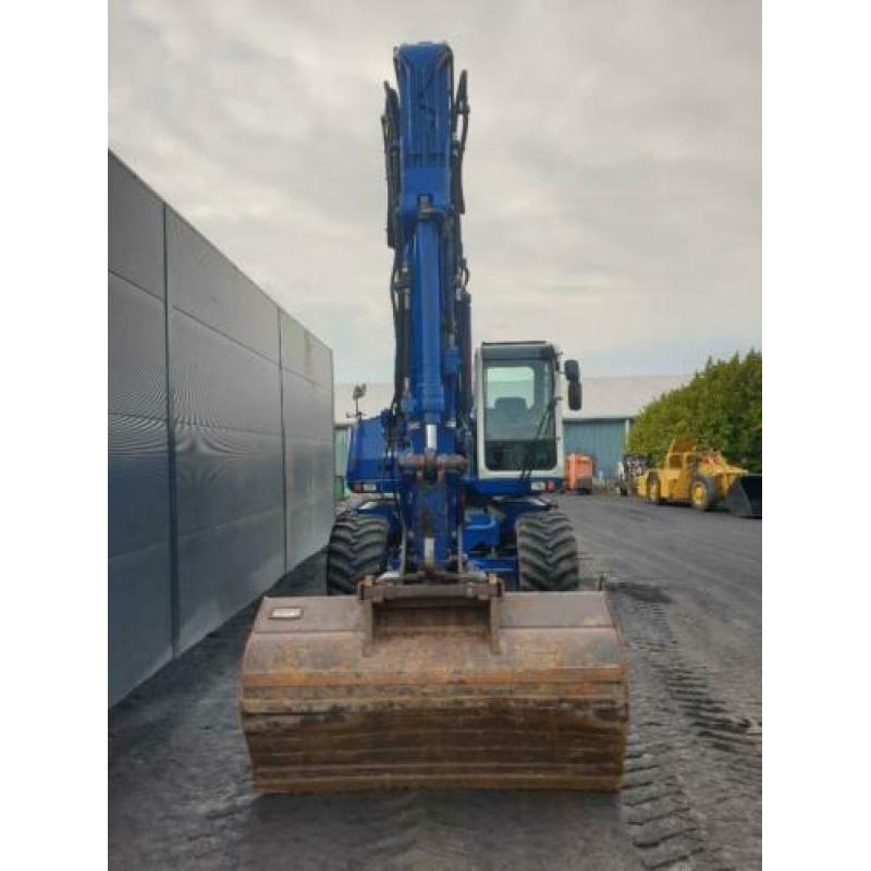 Atlas 1404 mobiele banden kraan wielkraan graafmachine