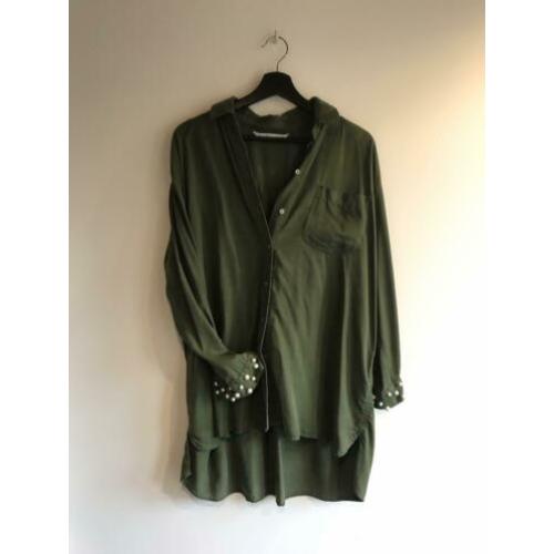 Zara groene blouse