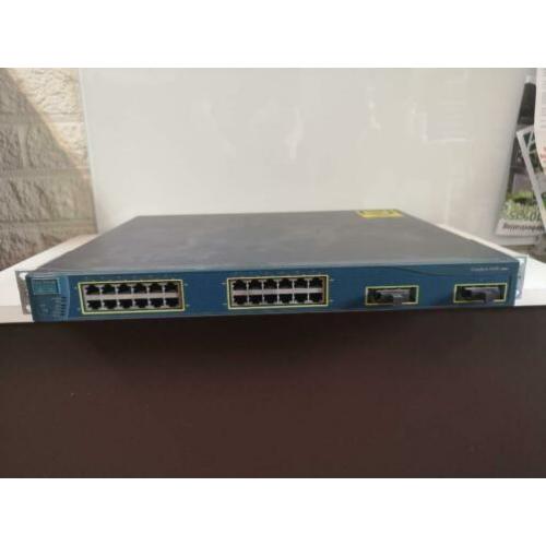Cisco 3550 (24 poorts + 2 GBICs)