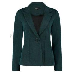 Didi Blazer Jasje Colbert Jacket Donkergroen mt 46 XXXL 3XL