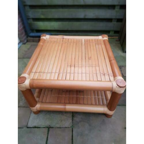 Salontafel bamboe 70x70