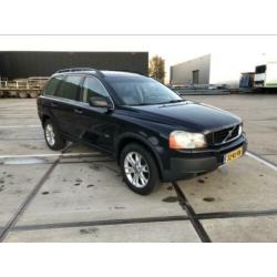 Volvo XC90 2.4 D5 Geartronic 2005 Blauw youngtimer. 7 zitter