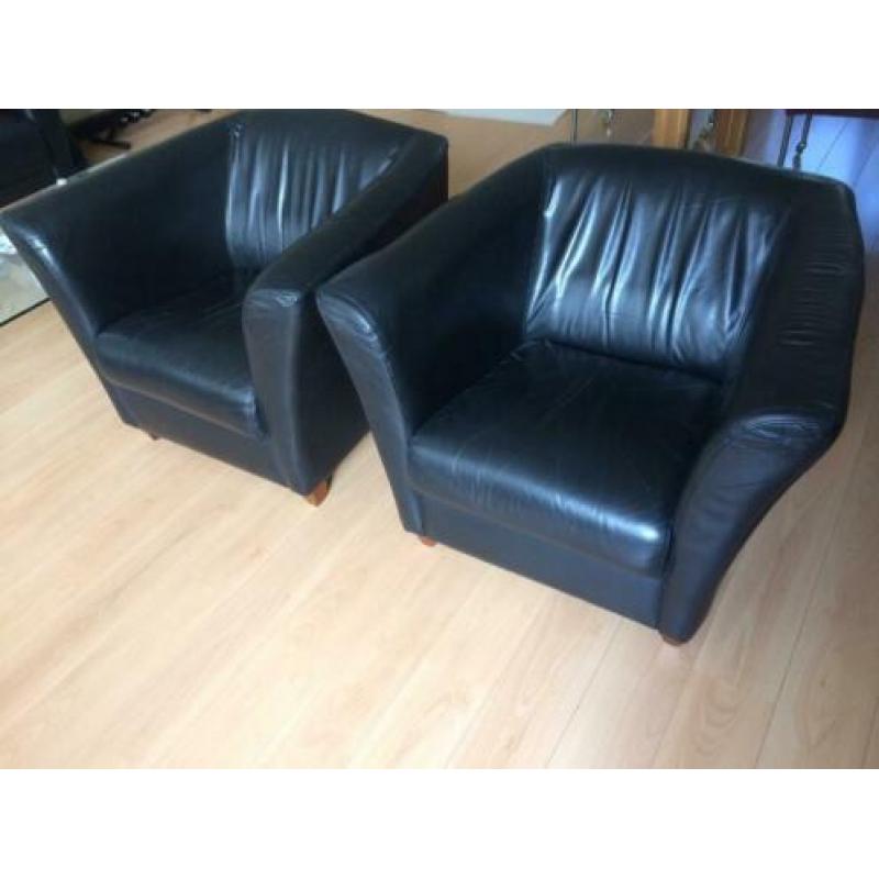 bankstel en 2 fauteuils