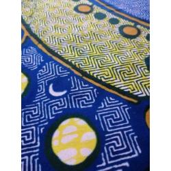Afrikaanse Wax Stof | Vlisco | 90x120 cm