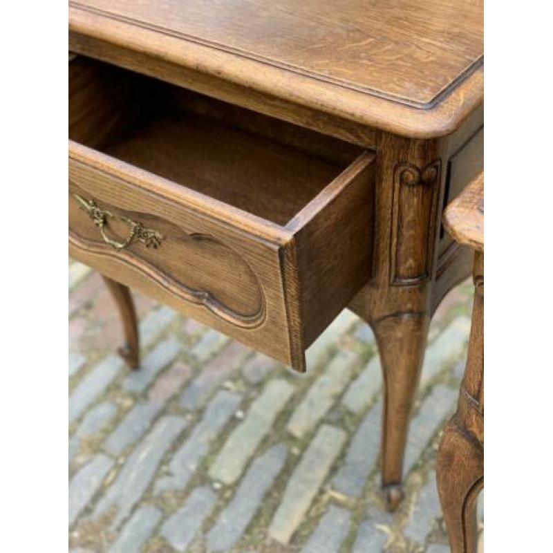 2 Antieke oude landelijke nachtkastjes IL fienile brocante