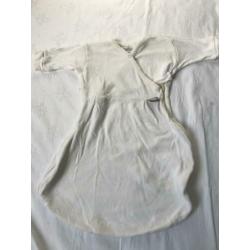 2 slaapzakken puckababy piep 0- 3 maanden / 56 / roze en wit