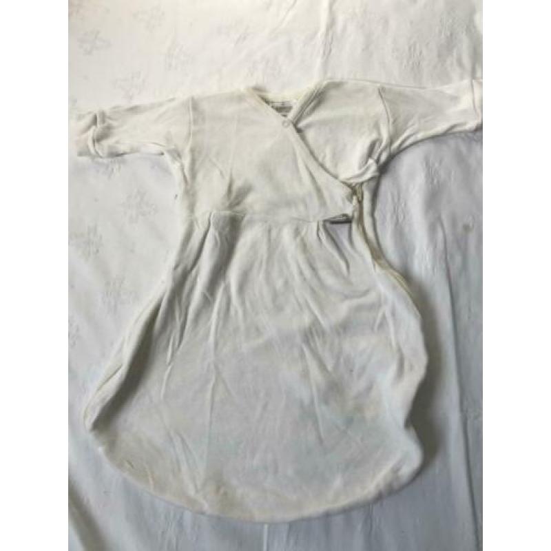 2 slaapzakken puckababy piep 0- 3 maanden / 56 / roze en wit