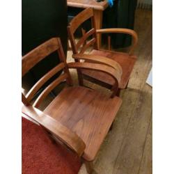 stoelen beuken set 2 stuks