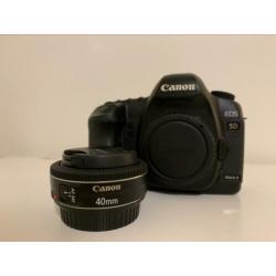 Canon 5d II & canon EF 40MM F/2.8 ST