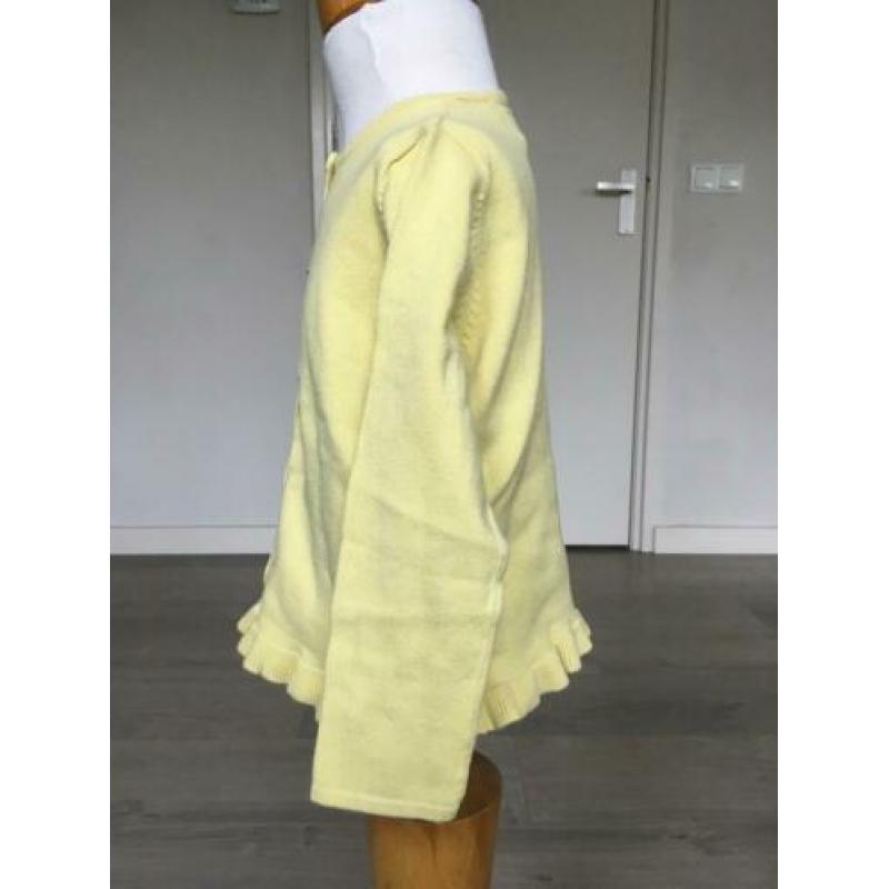 ZARA geel vestje nette staat mt 98 / 104 ZA