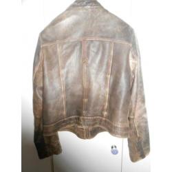 Arma vintage leren jack Mooi!!