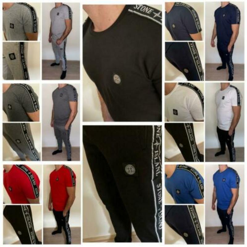 Stone Island Heren Joggingpakken Trainingspakken Zomerpakken