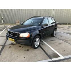 Volvo XC90 2.4 D5 Geartronic 2005 Blauw youngtimer. 7 zitter