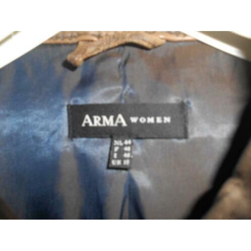Arma vintage leren jack Mooi!!
