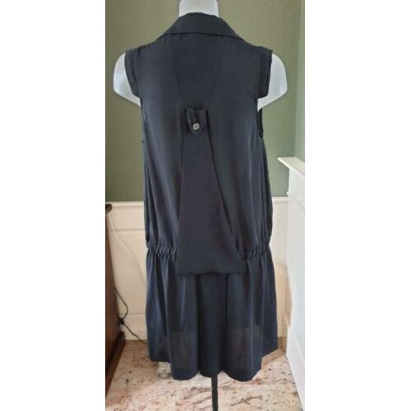 ZGAN zwarte GUSTAV vest jurkje mt S 36, jurk, zwart, vestje