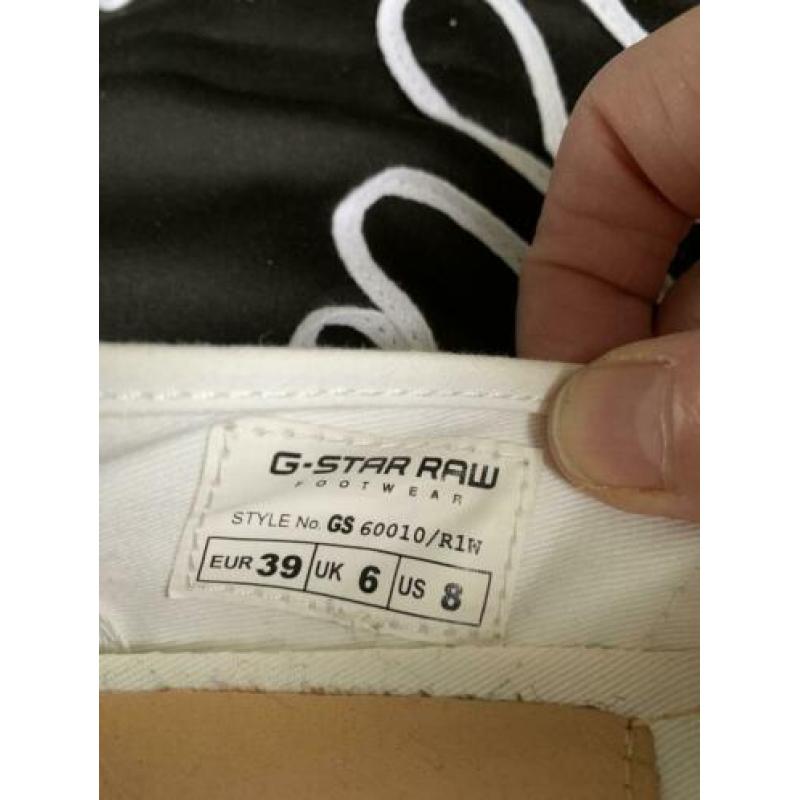 G star schoenen wit maat 39