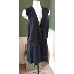 ZGAN zwarte GUSTAV vest jurkje mt S 36, jurk, zwart, vestje