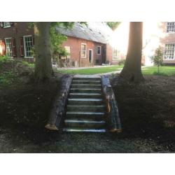 Mooie granieten trottoirbanden traptredes bielzen muurelemen
