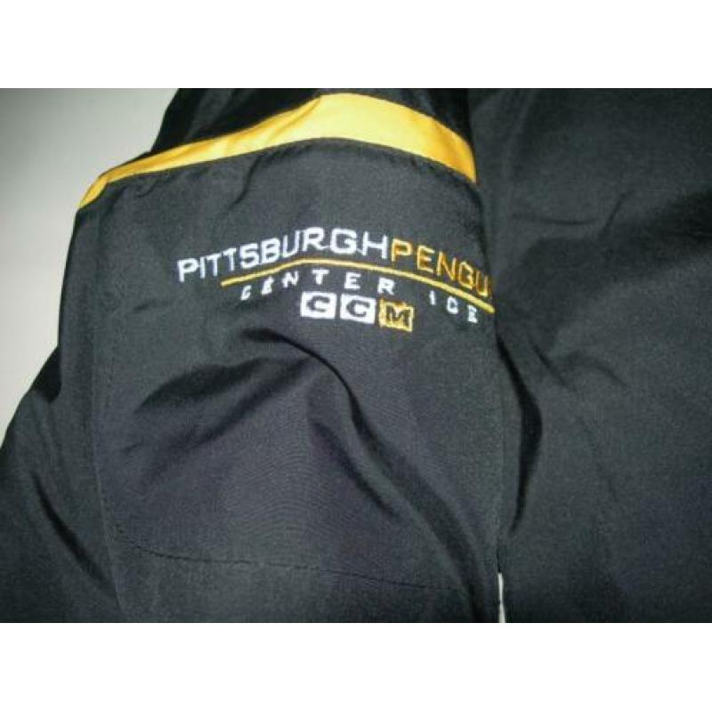 Ccm vtg winterjack pittsburgh penquins fleece voering nieuw,
