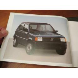Instructieboek Fiat Panda, Fiat Panda 4x4 1997, boordmap
