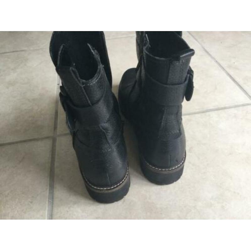 Stoere Ecco leren laarsjes zgan 40
