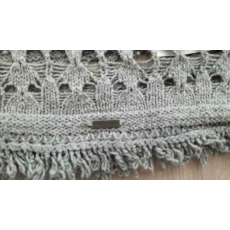 Hollister grijze trui/top S