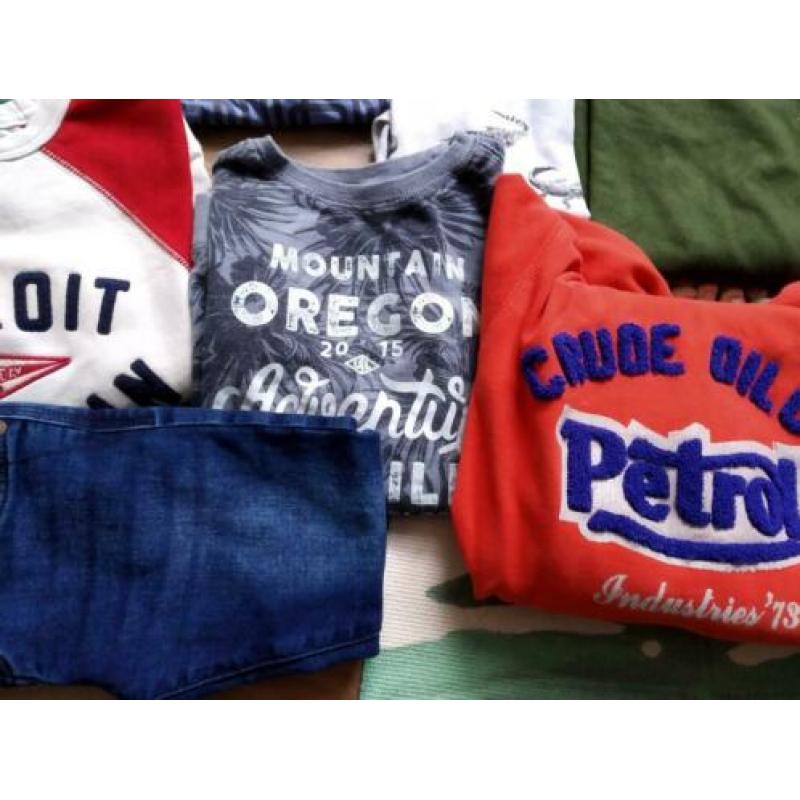 Jongens kleding maat 128 Scotch, petrol