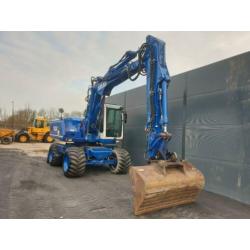 Atlas 1404 mobiele banden kraan wielkraan graafmachine