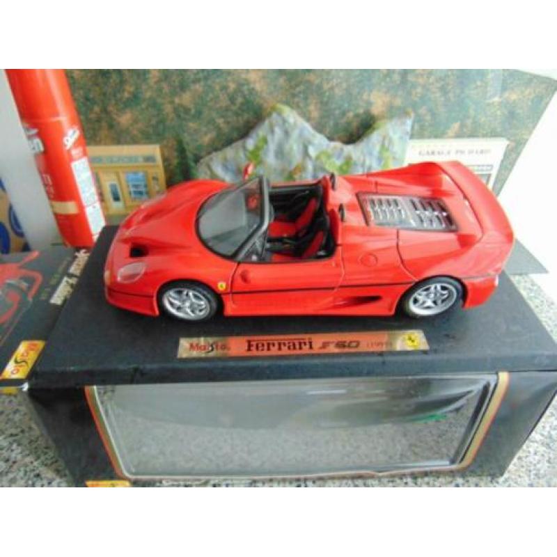Maisto special edition ferrari f50 open dak schaal 1-18
