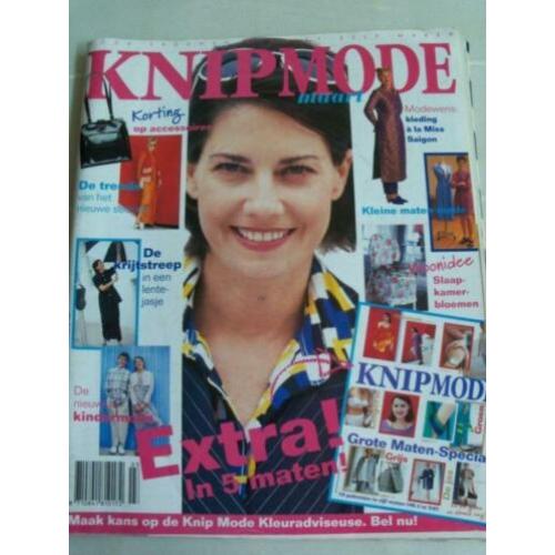 KNIPMODE nr.3 - 1998 - ZOMER t/m maat 54