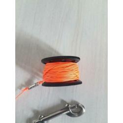Spoel 15m met swivel en bolt snap
