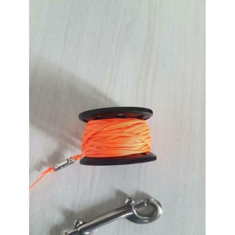 Spoel 15m met swivel en bolt snap